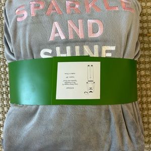 Kate Spade Long Sleeve Jogger Set with Eye Mask